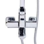 Lidz Dozorca 1030 на три споживача (з виливом) (k35) LDDOZ1030CRM45407 Chrome - купити в інтернет-магазині Техностар