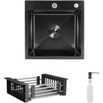 Lidz Handmade H4545 Black PVD Decor 2,5/0,5 мм + K01B - купити в інтернет-магазині Техностар
