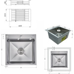 Lidz Handmade H4545 Decor 2,5/0,5 мм + K01G - купити в інтернет-магазині Техностар