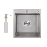 Lidz Handmade H5050G (LDH5050GPVD43620) Brushed Grey PVD 3,0/1,0 мм - купити в інтернет-магазині Техностар