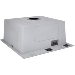 Lidz Handmade H5050HB Мийка для кухні інтегрована Decor Black PVD Honeycomb 2,5/0,5 мм LDH5050BDECPVD48369 - купити в інтернет-магазині Техностар