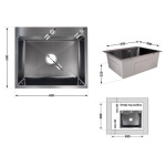 Lidz Handmade H6050B (LDH6050BPVD43621) Brushed Black PVD 3,0/1,0 мм - купити в інтернет-магазині Техностар