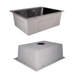 Lidz Handmade H6050B Мийка для кухні інтегрована BlackPVD у комплекті з дозатором + - купити в інтернет-магазині Техностар