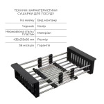 Lidz Handmade H6050B Мийка для кухні інтегрована BlackPVD у комплекті з дозатором + - купити в інтернет-магазині Техностар