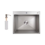 Lidz Handmade H6050G (LDH6050GPVD43622) Brushed Grey PVD 3,0/1,0 мм - купити в інтернет-магазині Техностар