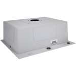 Lidz Handmade H6050H Мийка для кухні інтегрована Decor Honeycomb 2,5/0,5 мм LDH6050DEC48370 - купити в інтернет-магазині Техностар