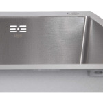 Lidz Handmade H6050H Мийка для кухні інтегрована Decor Honeycomb 2,5/0,5 мм LDH6050DEC48370 - купити в інтернет-магазині Техностар