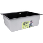 Lidz Handmade H6050HB Мийка для кухні інтегрована Decor Black PVD Honeycomb 2,5/0,5 мм LDH6050BDECPVD48371 - купити в інтернет-магазині Техностар