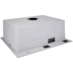 Lidz Handmade H6050HB Мийка для кухні інтегрована Decor Black PVD Honeycomb 2,5/0,5 мм LDH6050BDECPVD48371 - купити в інтернет-магазині Техностар