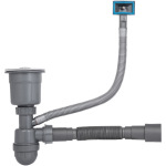 Lidz Handmade H6050HB Мийка для кухні інтегрована Decor Black PVD Honeycomb 2,5/0,5 мм LDH6050BDECPVD48371 - купити в інтернет-магазині Техностар