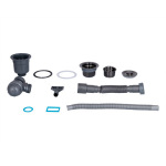 Lidz Handmade H6350BL крило ліворуч (LDH6350BRUL45589) Brushed Black PVD 3,0/1,0 мм - купити в інтернет-магазині Техностар