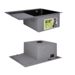 Lidz Handmade H6350BL Мийка для кухні інтегрована крило зліва BlackPVD у комплекті з дозатором + - купити в інтернет-магазині Техностар