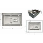 Lidz Handmade H6845H Decor Honeycomb 3,0/1,0 мм LDH6845HDEC49444 - купити в інтернет-магазині Техностар