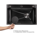 Lidz Handmade H6845HB Decor Black PVD Honeycomb 3,0/1,0 мм LDH6845HDECBLM49445 - купити в інтернет-магазині Техностар