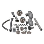 Lidz Handmade H7843 (LDH7843BRU35387) Brushed Steel 3,0/1,0 мм - купити в інтернет-магазині Техностар