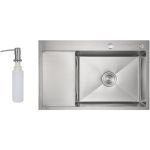 Lidz Handmade Max 500 H7849L Brushed Steel, 3,0/1,0 мм LDH7849LBRU49463 - купити в інтернет-магазині Техностар