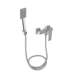 Lidz Kubis 010 (з душовим гарнітуром) (k35) LDKUB010NKS28535 Nickel - купити в інтернет-магазині Техностар