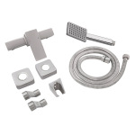 Lidz Kubis 010 (з душовим гарнітуром) (k35) LDKUB010NKS28535 Nickel - купити в інтернет-магазині Техностар