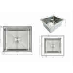 Lidz Handmade H4843 Brushed Steel 3,0/1,0 мм LDH4843BRU49441 - купити в інтернет-магазині Техностар