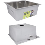 Lidz H5050H інтегрована Decor Honeycomb 2,5/0,5 мм LDH5050DEC48365 + Змішувач Aria для кухні з гнучким виливом (k35) Grey - купити в інтернет-магазині Техностар