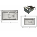 Lidz Handmade H7545 Brushed Steel 3,0/1,0 мм LDH7545BRU49457 - купити в інтернет-магазині Техностар