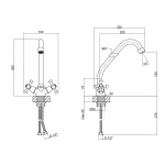 Lidz Lamb 271F LDLAM271FCRM21889 Chrome - купити в інтернет-магазині Техностар