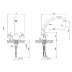 Lidz Lamb 273F LDLAM273FCRM21890 Chrome - купити в інтернет-магазині Техностар