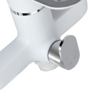 Lidz Latwa 005 з поворотним виливом (з душовим гарнітуром) (k35) LDLAT005WHI45425 White - купити в інтернет-магазині Техностар