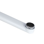 Lidz Latwa 005 з поворотним виливом (з душовим гарнітуром) (k35) LDLAT005WHI45425 White - купити в інтернет-магазині Техностар