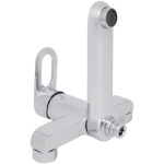 Lidz Latwa 0061 з поворотним виливом та душовим гарнітуром (k35) Chrome LDLAT0061CRM48992 - купити в інтернет-магазині Техностар