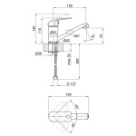 Lidz Mars 002M (k40) LDMAR002MCRM34847 Chrome - купити в інтернет-магазині Техностар