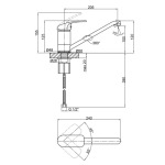 Lidz Mars 003 (k40) LDMAR003CRM34875 Chrome - купити в інтернет-магазині Техностар
