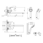 Lidz Nicole 005 LDNIC005CRM22140 Chrome - купити в інтернет-магазині Техностар