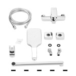 Lidz Orion 005 з поворотним виливом (з душовим гарнітуром) (k35) LDORI005CRM48094 Chrome - купити в інтернет-магазині Техностар
