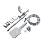 Lidz Orion 005 з поворотним виливом (з душовим гарнітуром) (k35) LDORI005CRM48094 Chrome - купити в інтернет-магазині Техностар