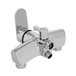 Lidz Tani 005 з поворотним виливом (з душовим гарнітуром) (k40) LDTAN005CRM44962 Chrome - купити в інтернет-магазині Техностар