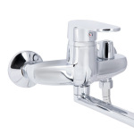 Lidz Tani 0051 з поворотним виливом (з душовим гарнітуром) (k40) LDTAN0051CRM44961 Chrome - купити в інтернет-магазині Техностар