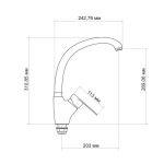 Lidz Tani 007F (k40) LDTAN007FCRM44970 Chrome - купити в інтернет-магазині Техностар