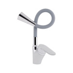 Lidz Tani 007F3 з гнучким виливом (k40) LDTAN007F3GCR31869 Chrome/Grey - купити в інтернет-магазині Техностар