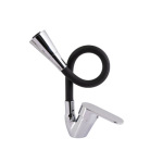 Lidz Tani 008F3 з гнучким виливом (k40) LDTAN008F3BCR39484 Chrome/Black - купити в інтернет-магазині Техностар