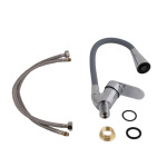 Lidz Tani 008F3 з гнучким виливом (k40) LDTAN008F3GCR39507 Chrome/Grey - купити в інтернет-магазині Техностар