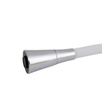 Lidz Tani 008F3 з гнучким виливом (k40) LDTAN008F3WCR37037 Chrome/White - купити в інтернет-магазині Техностар