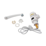 Lidz Warm 057 LDWAR057WCR24983 White / Chrome - купити в інтернет-магазині Техностар