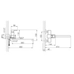 Lidz Wawel 005 LDWAW005CRM45389 Chrome - купити в інтернет-магазині Техностар