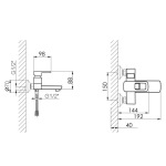 Lidz Wawel 006 LDWAW006WHI45398 White - купити в інтернет-магазині Техностар