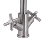 Lidz Wind 161F двохвентильний LDWIN161FNKS46098 Nickel - купити в інтернет-магазині Техностар