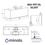 Minola BGH 9977 BL Silent - купити в інтернет-магазині Техностар