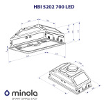 Minola HBI 5202 I 700 LED - купити в інтернет-магазині Техностар