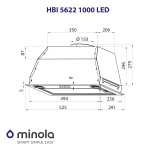 Minola HBI 5622 BLF 1000 LED - купити в інтернет-магазині Техностар