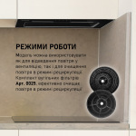 Minola HBI 6473 BL GLASS 800 LED Line - купити в інтернет-магазині Техностар